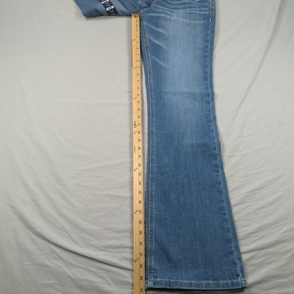 Ariat Jeans Womens 31 Blue Boot Cut Western Cowgirl Real Denim Rodeo New - Picture 4 of 16